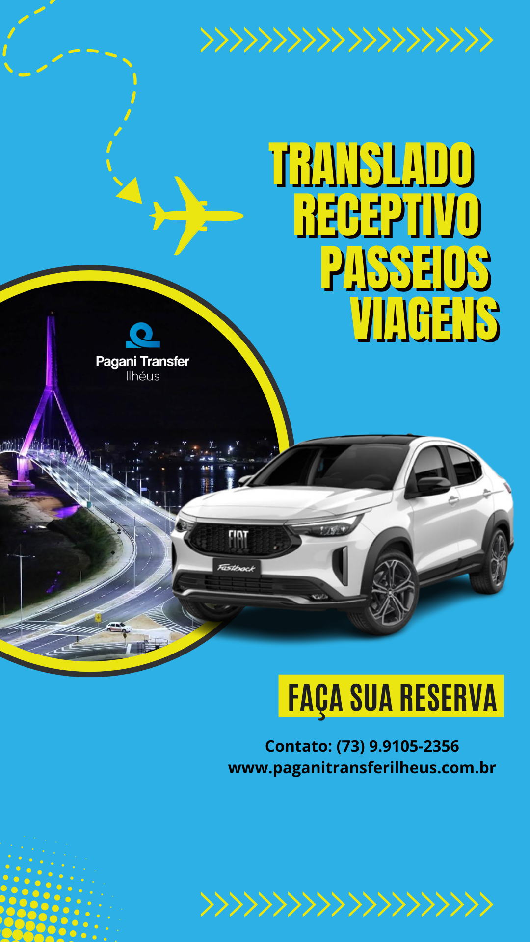 Pagani Transfer Ilhéus - Traslado | Receptivo | Viagens | Passeios em geral